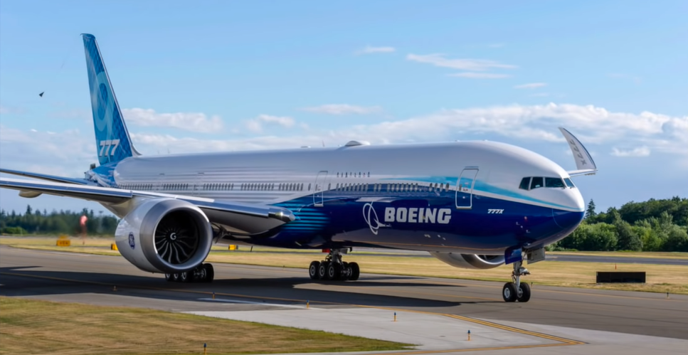 Parked Boeing 777